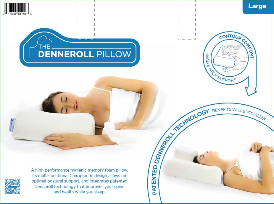 Cervical Contour Memory Foam Pillow: Neck Support Chiropractic